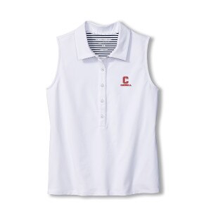 Tommy Bahama Women's Block C over Cornell Sleeveless Polo