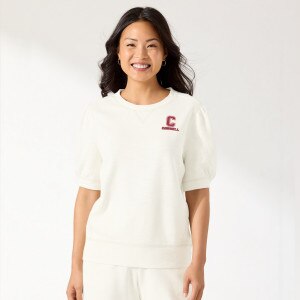 Tommy Bahama Women's Block C over Cornell Puff Sleeve Crew