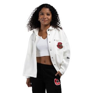 Women's Cornell Three Location Embroidered Button Down