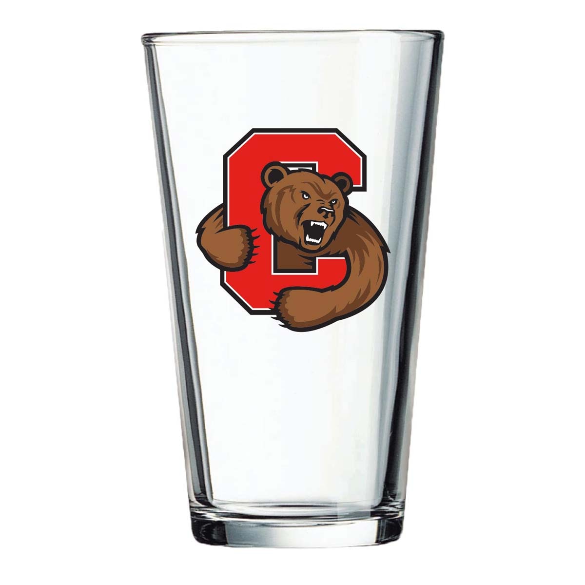 Bear Through C Pint Glass 16 oz | D