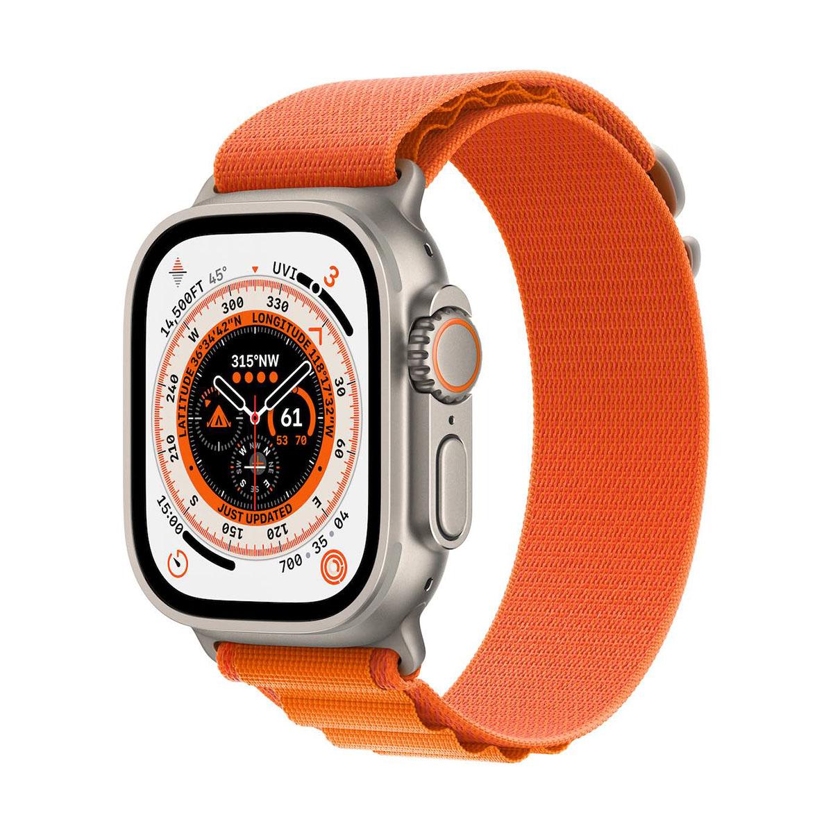 Apple Watch Ultra with Alpine Loop