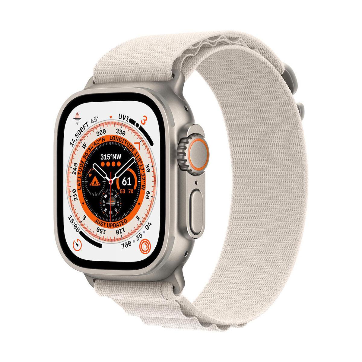 Apple Watch Ultra with Alpine Loop