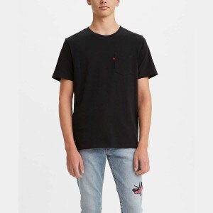 Levi's® Men's Short Sleeve Classic Pocket T-Shirt-BLK