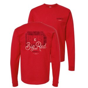Cornell Hockey Rink Long Sleeve Tee
