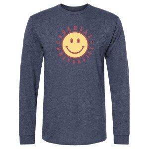 Cornell Smiley Face Long Sleeve Tee