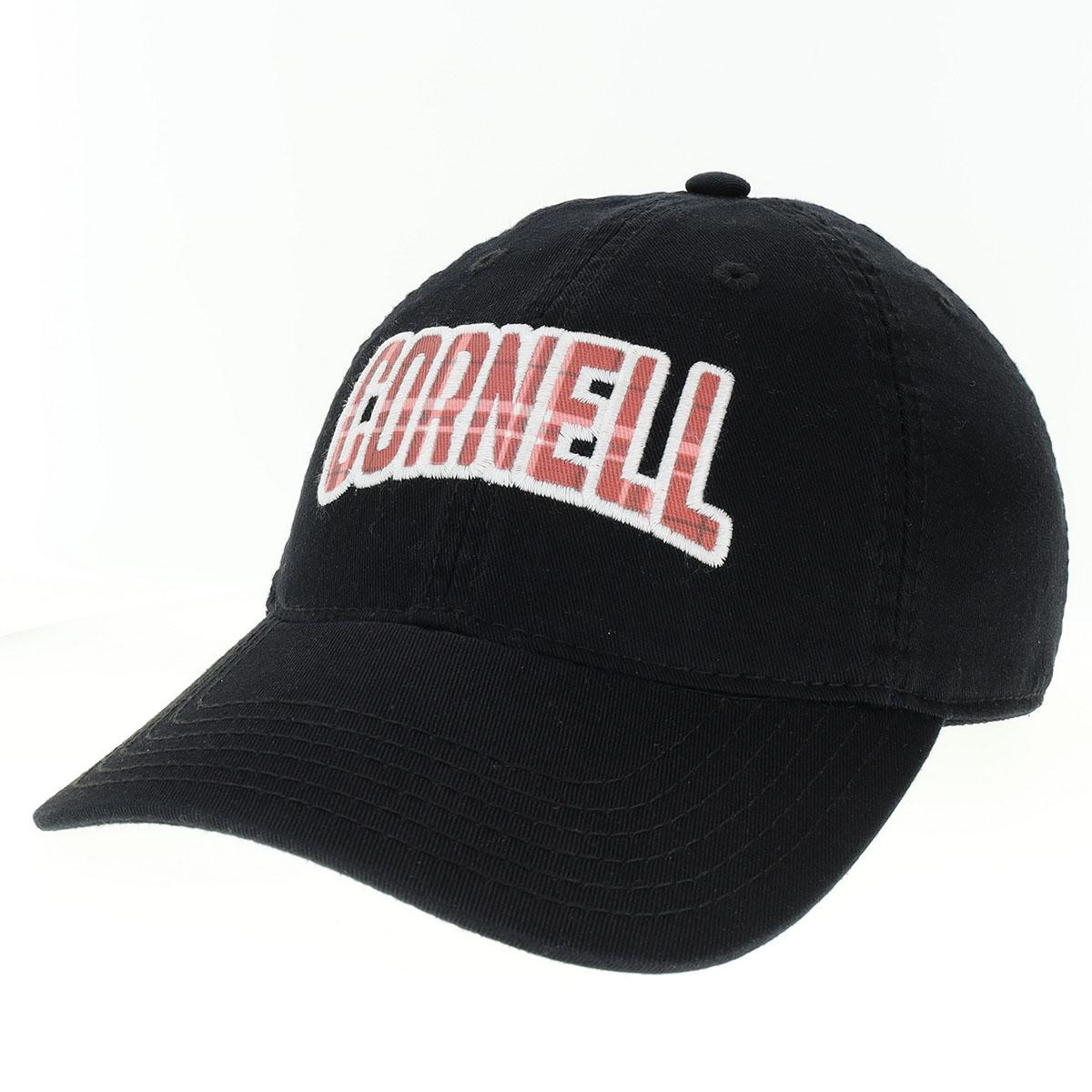 Cornell Tartan Cap black