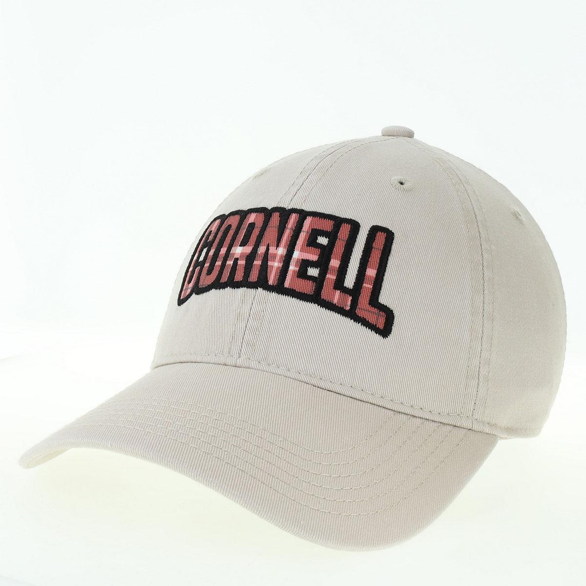 Cornell Tartan Cap natural