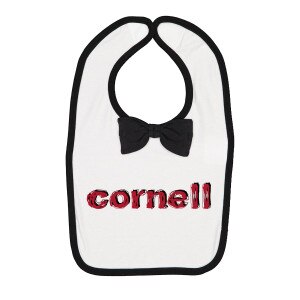 Infant Cornell Bow Tie Bib