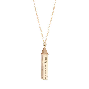 Cornell Clock Tower Necklace