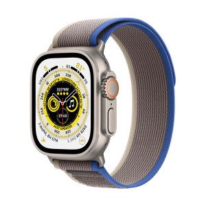 Apple Watch Ultra with Trail blue