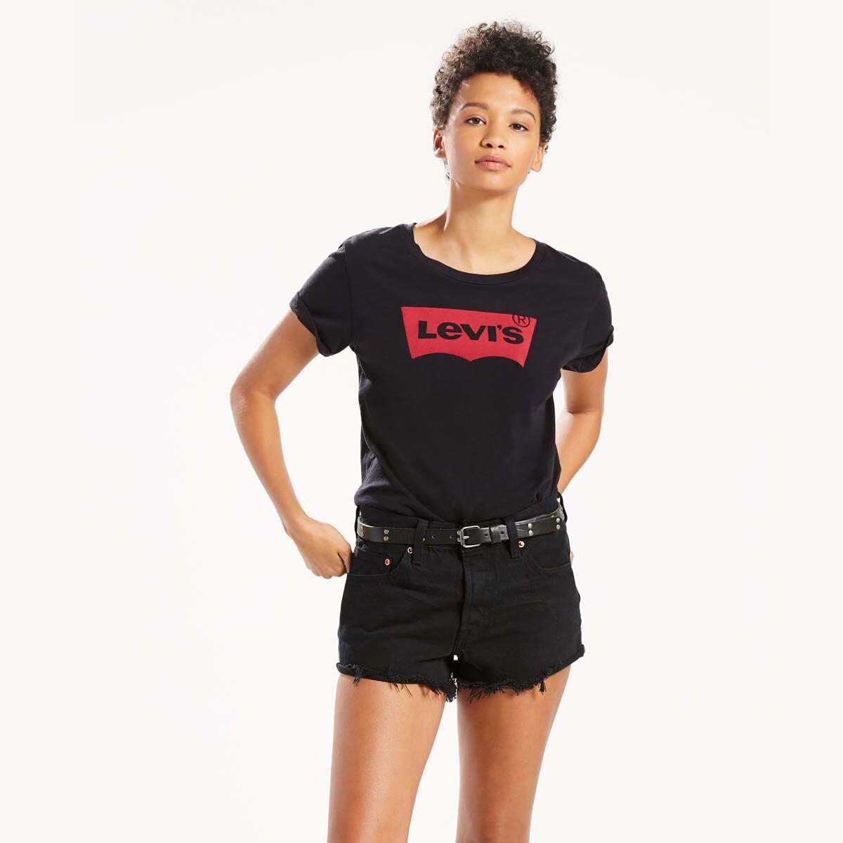 Levi's Women's Perfect Tee-BLK