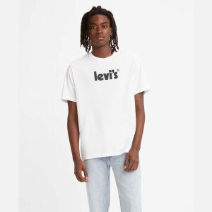 Levi's® Men's Relaxed Fit Short Sleeve Graphic T-Shirt-WHT