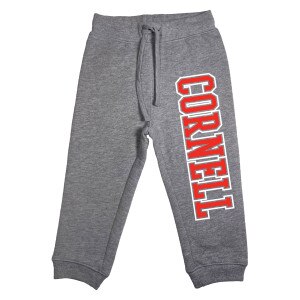 Red and White Cornell Leg Print Pant
