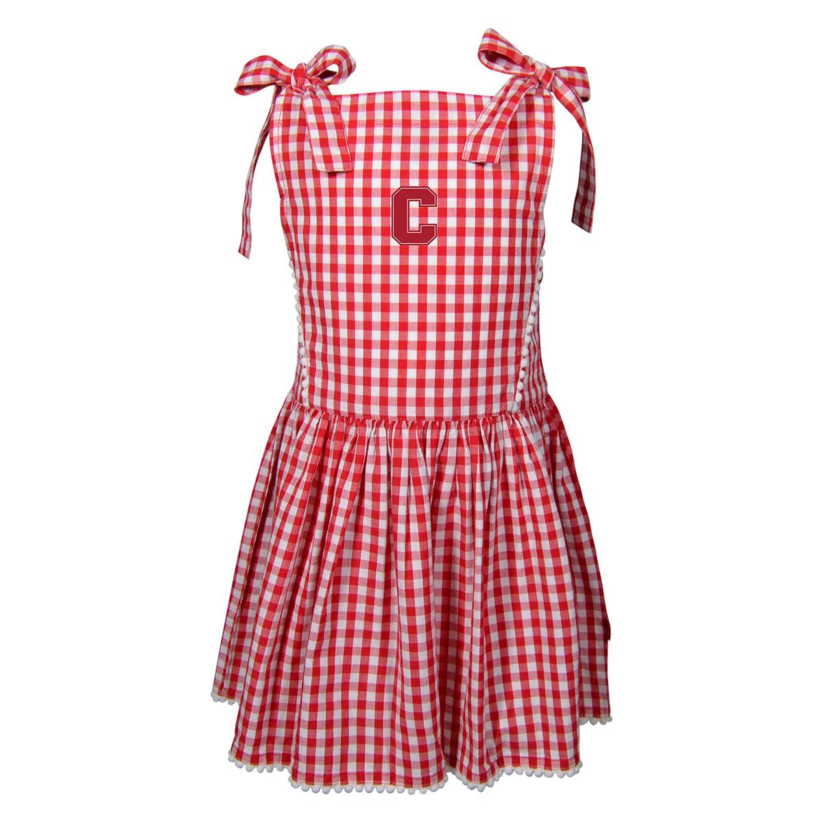 Toddler Block C Red Gingham Dress