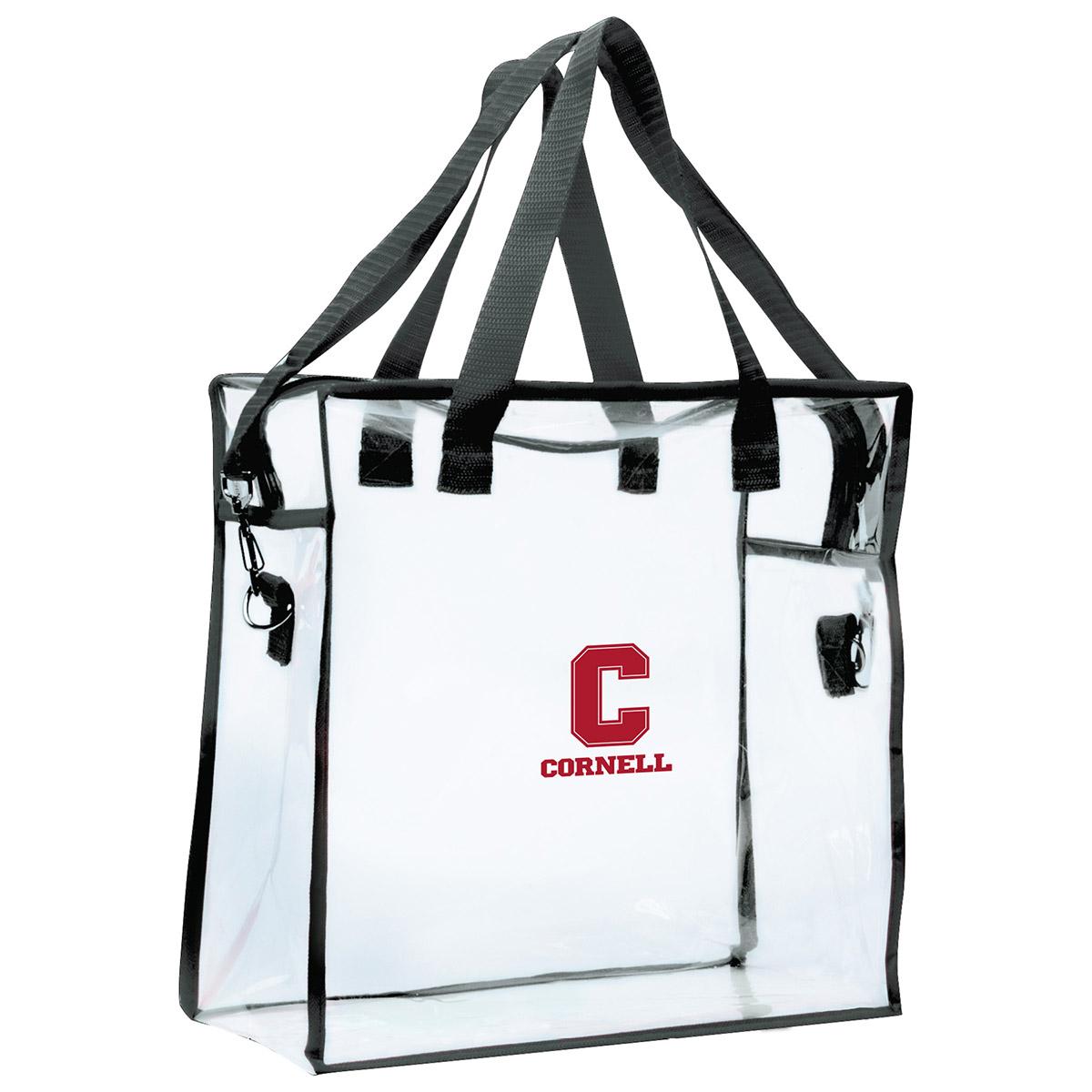 Block C Over Cornell Clear Tote