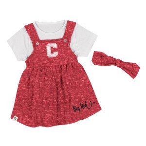 Infant Cornell Dress Outfit with Headband