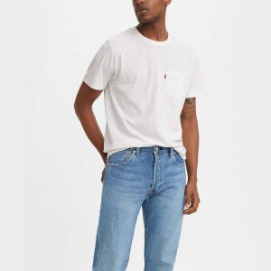 Levi's® Men's Short Sleeve Classic Pocket T-Shirt-WHT