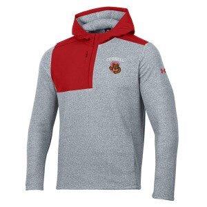 GAMEDAY UA Arched Cornell Over Bear Through C Fleece Jacket