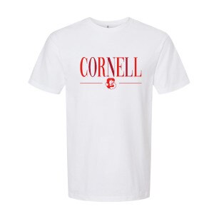 Multi Red Color Cornell Bear Tee