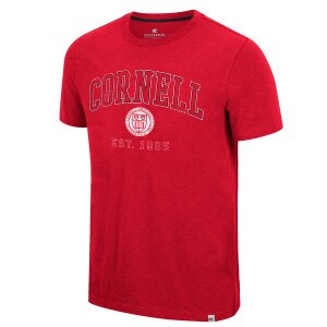 Cornell Arched Over Seal Slub Tee