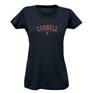 Women's Cornell University Over Block C Tee