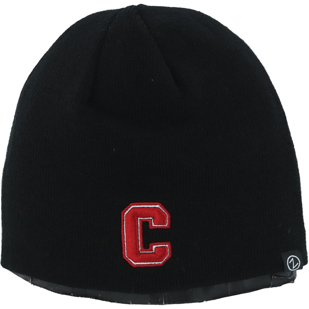 Black Knit Block C No Cuff No Pom B
