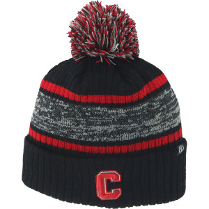 Embroidered Block C Knit Beanie