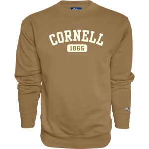 Cornell Arch Hooded Sweatshirt-Red