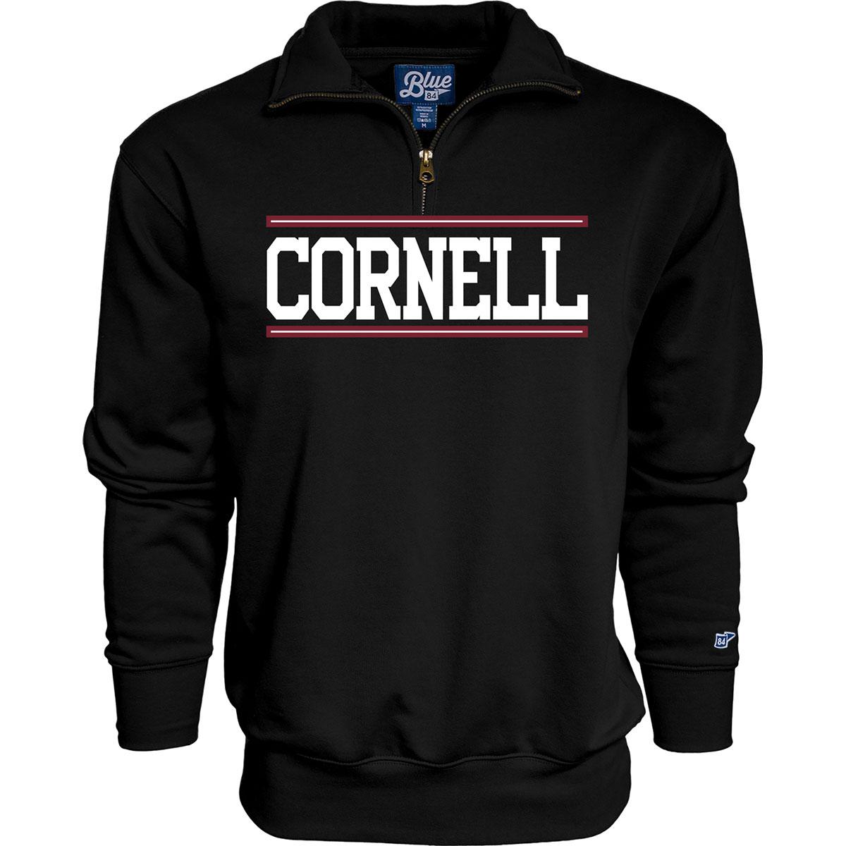 Cornell Bar Twill Quarter Zip