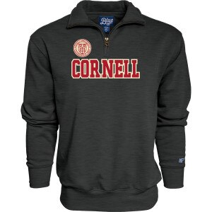 Cornell Seal L.C. Over Cornell Quarter Zip