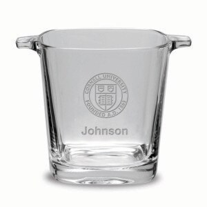 Custom School of Cornell Classic Square Ice Bucket