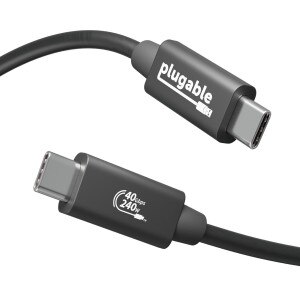 Plugable USB4 EPR Cable 240W 40Gbps