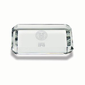 Custom Class of Cornell Optic Rectangle Paperweight
