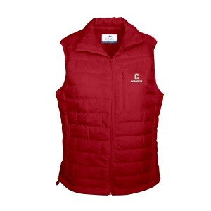 Women's Block C Over Cornell Embroidered Puffer Vest