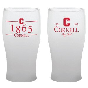 Cornell with Est 1865 Printed Pub Glass 20 oz.