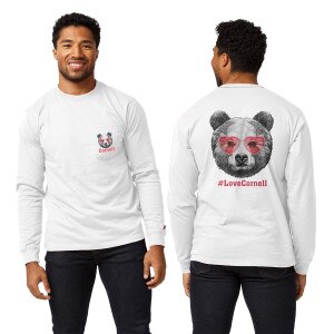 Bear with Heart Sunglasses Long Sleeve Tee