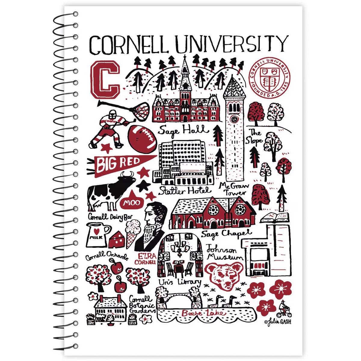 Cornell Julia Gash Journal 80ct Spi