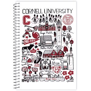 Cornell Julia Gash Journal 80ct Spiral