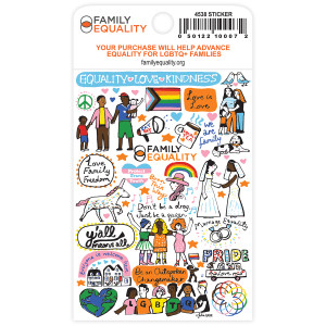 Family Equality Vinyl Sticker