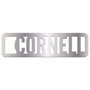 Metal Cornell Bottle Opener