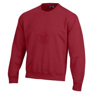 Tonal 3D Embroidery Cornell Seal Crew