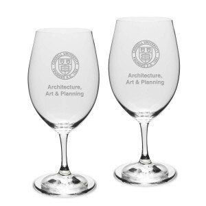 Custom School of Cornell Riedel Red Wine Glass Set