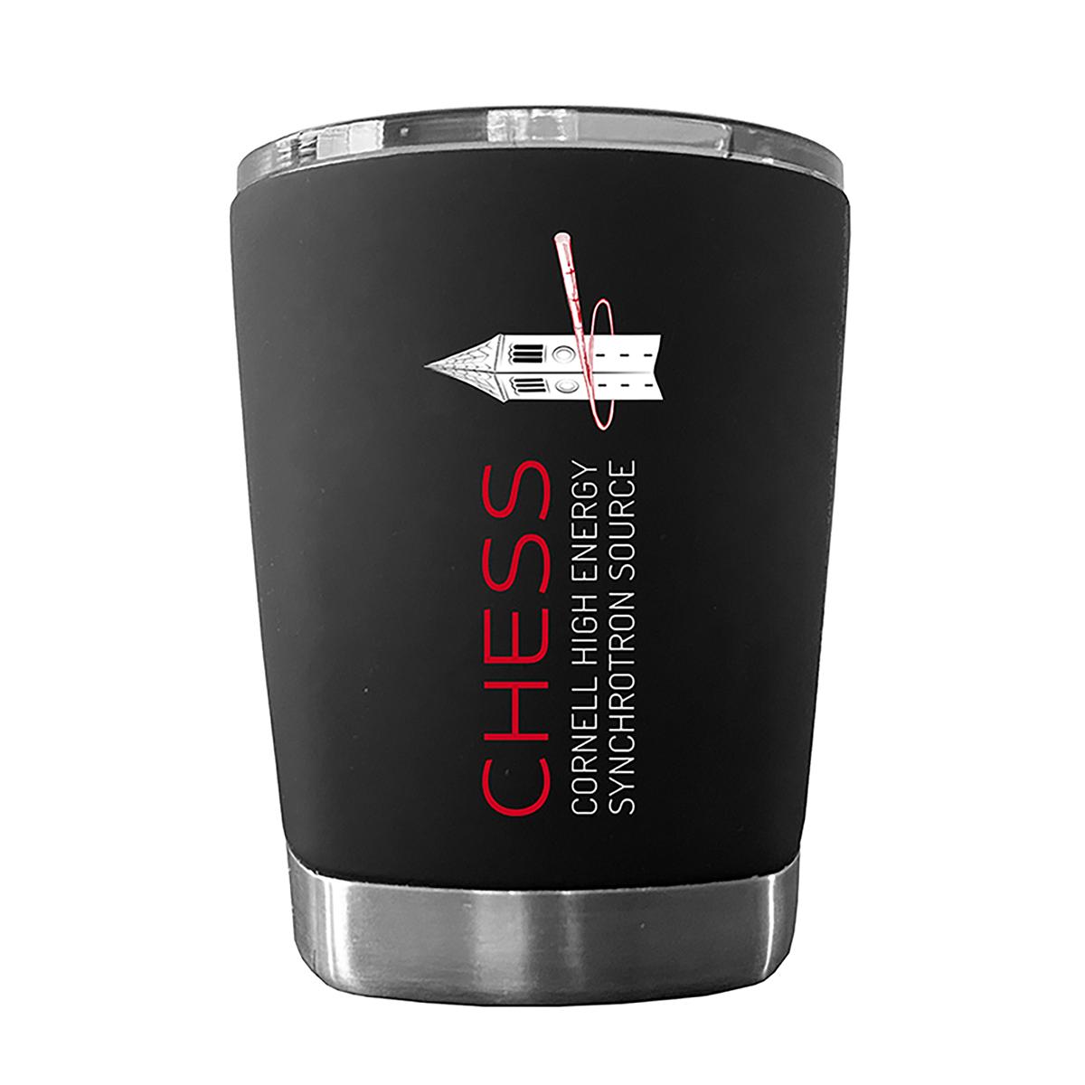 CHESS 12oz Black Low Ball Tumbler