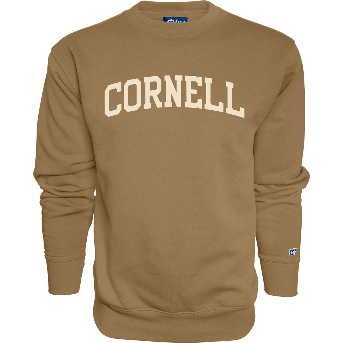 Cream Cornell Felt Crew | Brown