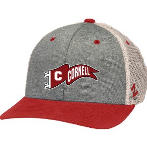 Grey Block C with Cornell Snapback Cap