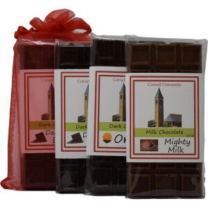 Finger Lakes Chocolate Cornell 3 Bar Bag