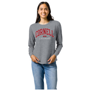 Women's League Cornell University 1865 L/S Tee