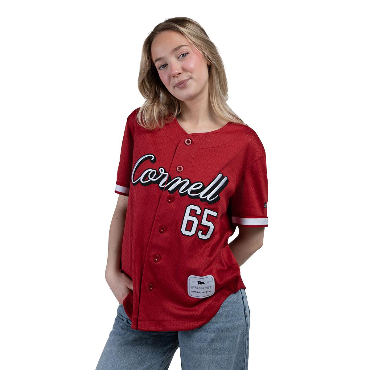 Women's Cornell Mesh Baseball Jerse