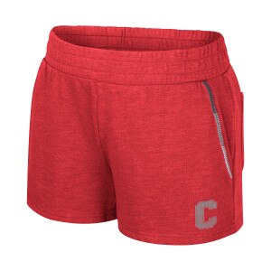 Women's Block C Pocketed Sweat Short