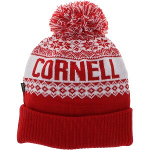 Cornell Knit-In Snowflake Beanie